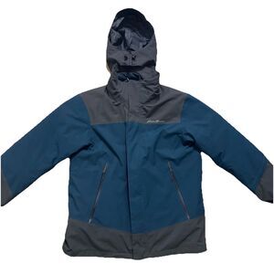 Eddie Bauer Powder Search 2.0 Jacket Mens Large 3-in-1 Weatheredge Down Coat Ski